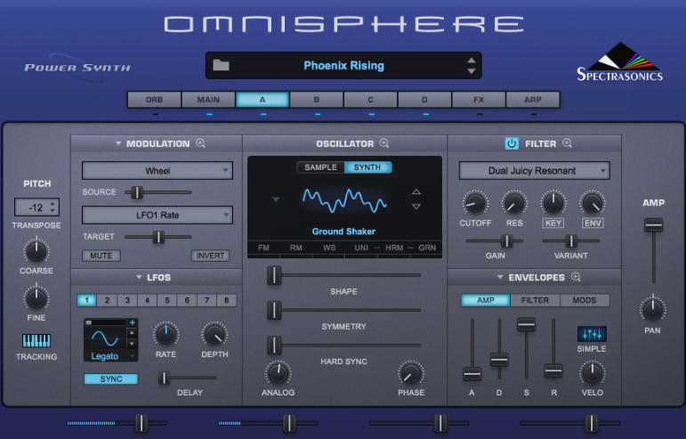 omnisphere tech house sounds