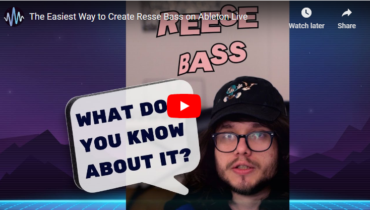 Create a Reese Bass on Ableton Live