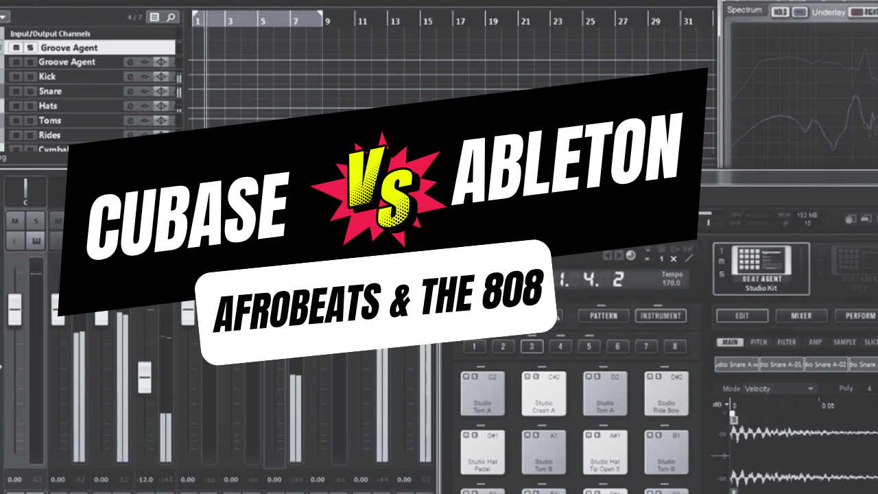 Cubase vs Ableton: Producing Afrobeats with the 808 Bass