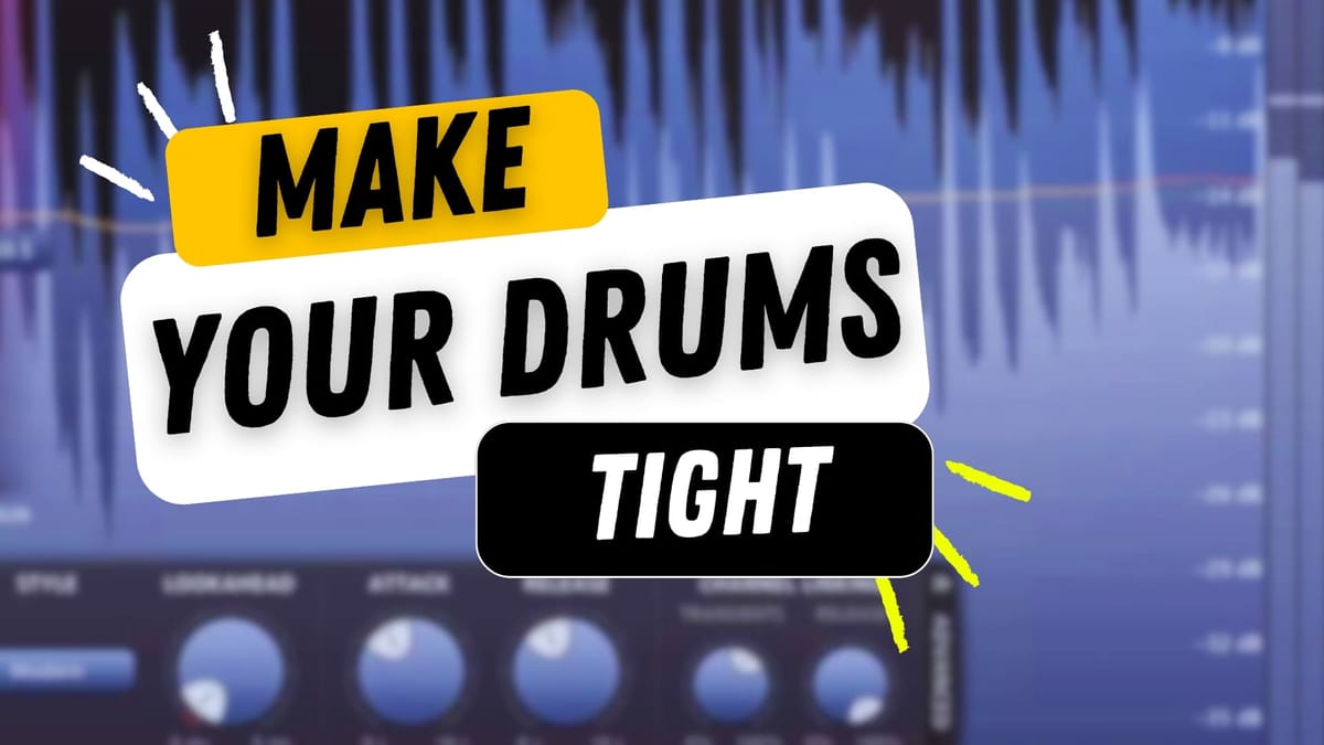 Limiter Techniques To Make Your Drums Sound Tighter (in ANY genre)