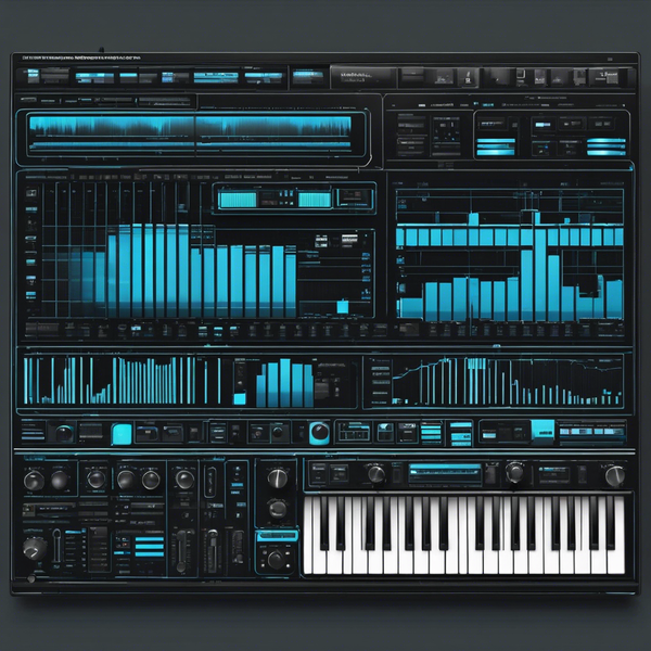 Electronic bass & Deep house in real-time (Interactive Synth App)