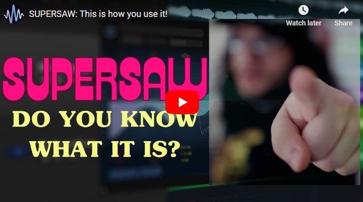 SUPERSAW: This is how you use it in Ableton Live